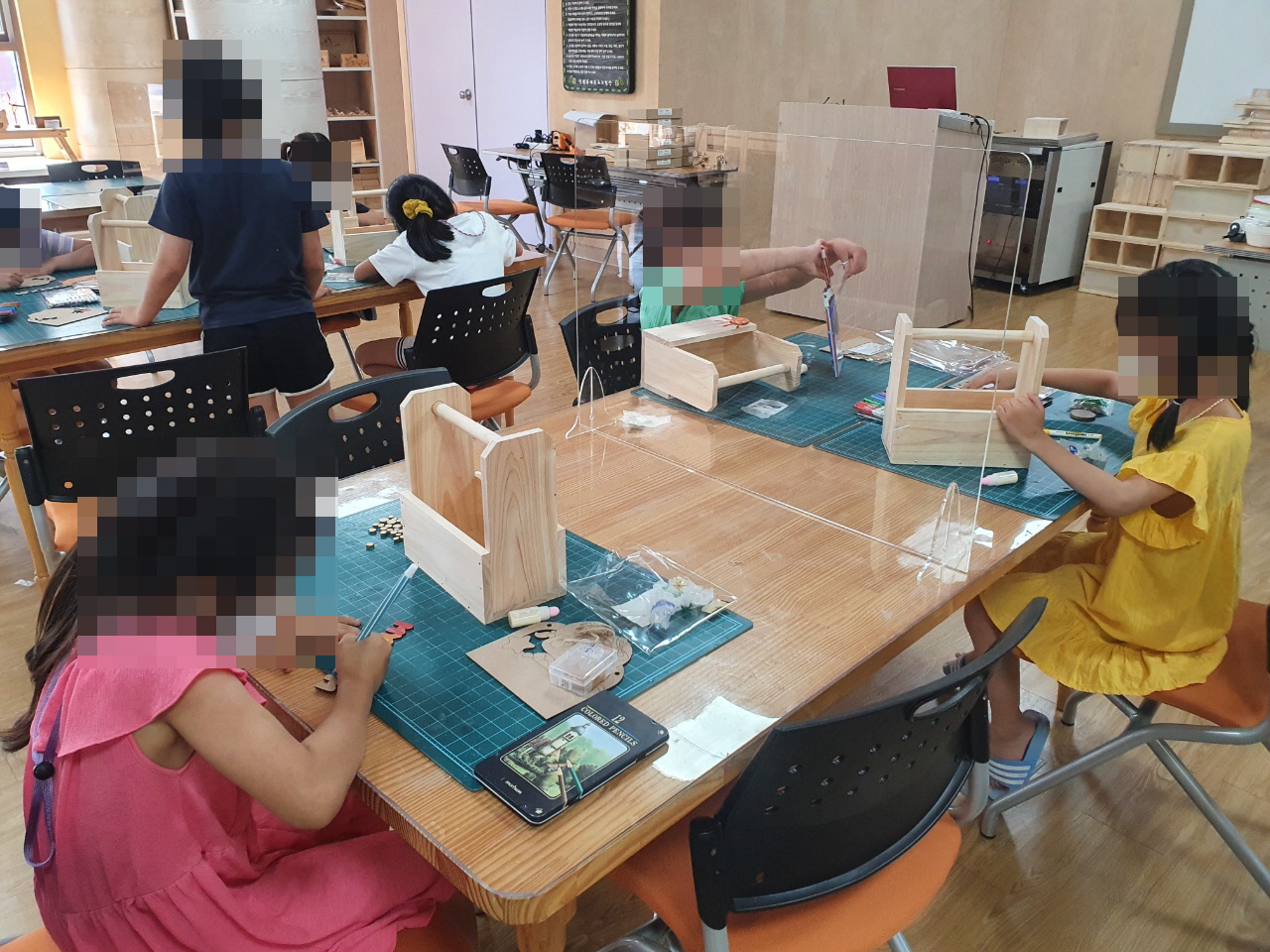 7월22일, DIY 목공예 프로그램
